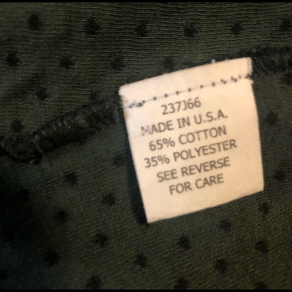 Jūde Green Stripe Ruffled Cardigan - Picture 9 of 9